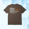 Aphex Twin Merch Store Drukqs Handwritten Tracklist T-Shirt Mocha 1 Aphex Twin Merch Store Drukqs Handwritten Tracklist T-Shirt Mocha
