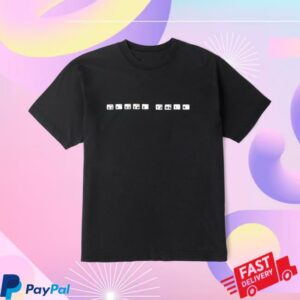 Aphex Twin Merch Store Drukqs Keyboard Heavyweight G. Dyed T-Shirt Washed Black