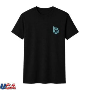 Bluegabe Merch Store Black Eat More Shark T-Shirt Adult