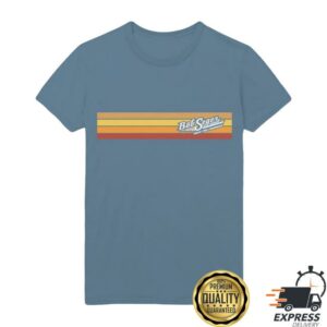 Bob Seger Merch Store Face The Promise Logo Tee Indigo