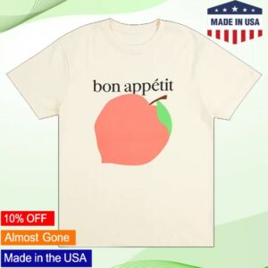 Bon Appetit Merch Store The Peach Tee