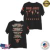 Bon Jovi Merch Shop Forever 2026 Band Photo Tour Black T-Shirt