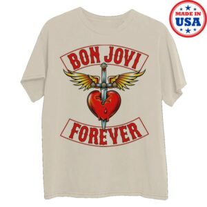 Bon Jovi Merch Shop Natural Liberty T-Shirt