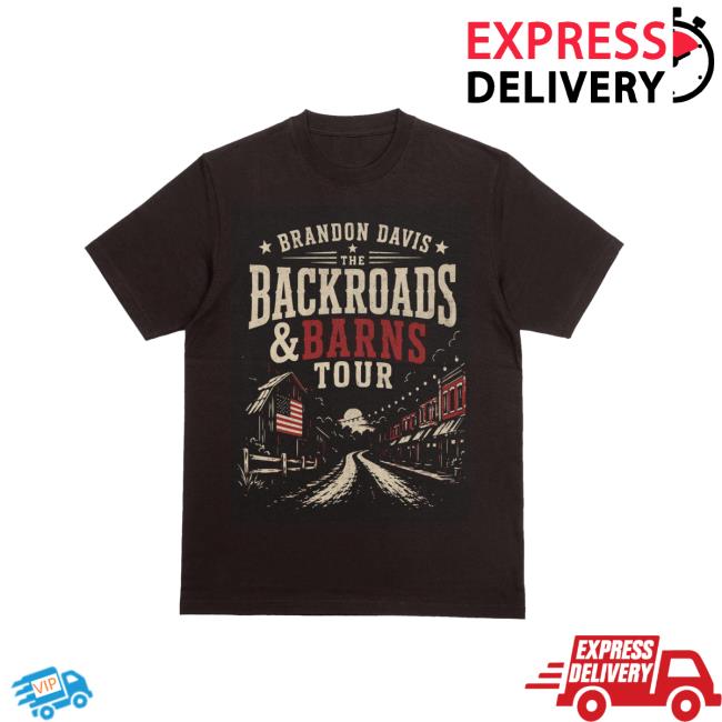 Brandon Davis Merch Store Backroads And Barns Tour Tee 3 Brandon Davis Merch Store Backroads And Barns Tour Tee