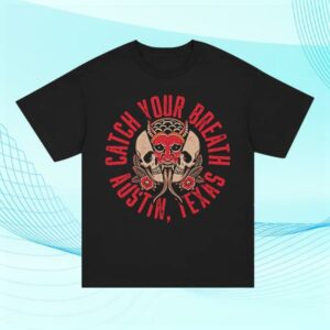 Catch Your Breath Merch Store Devil Skull T-Shirt (Black)