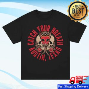 Catch Your Breath Store Merch Devil Skull T-Shirt Black