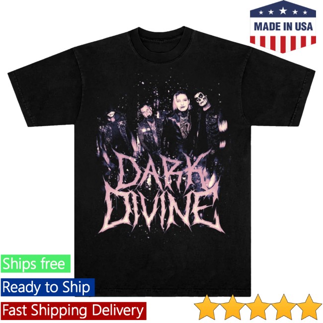 Dark Divine Merch Store Dark Divine Band Tee 2 Dark Divine Merch Store Dark Divine Band Tee