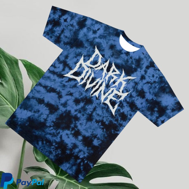 Dark Divine Merch Store Tie-Dye Logo Tee 3 Dark Divine Merch Store Tie-Dye Logo Tee