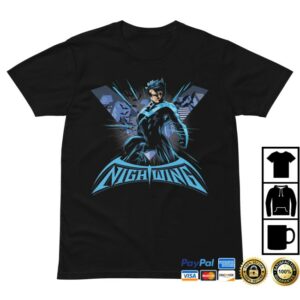 Dc Shop Store Merch Nightwing T-Shirt Knight Over Bludhaven