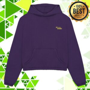 Dolly Noire Merch Store Shard Dolly Noire Boxy Hoodie Purple Reign