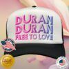 Duran Duran Merch Store Free To Love White Trucker