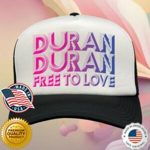 Duran Duran Merch Store Free To Love White Trucker