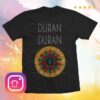 Duran Duran Merch Store Seven And The Ragged Tiger World Tour T - Black