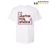 Electric Lady Studios Merch Store Vintage Logo Tee White & Burgundy