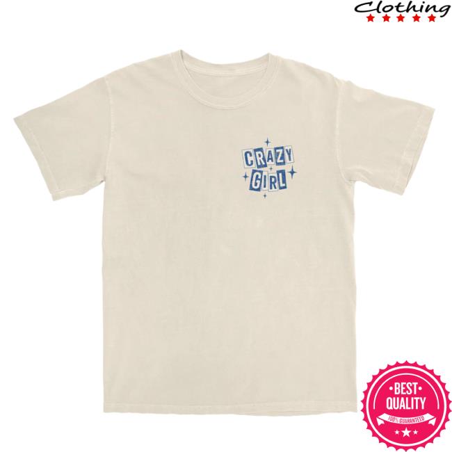 Eli Young Merch Store Crazy Girl Cartoon Natural Tee 3 Eli Young Merch Store Crazy Girl Cartoon Natural Tee