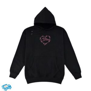 Ellise Merch Store Rhinestone Ellise Hoodie⁠ Bedroom Confessional Edition