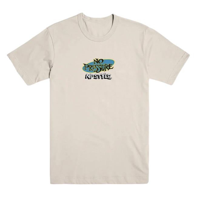 Evil Greed Merch Store No Pressure Np Style Natural T-Shirt 3 Evil Greed Merch Store No Pressure Np Style Natural T-Shirt