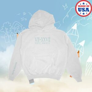 Fifth Harmony Merch Store 7 27 Anniversary Hoodie White