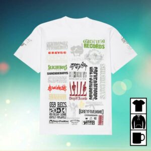 G59 Records Merch Store G59forever Tee (White)