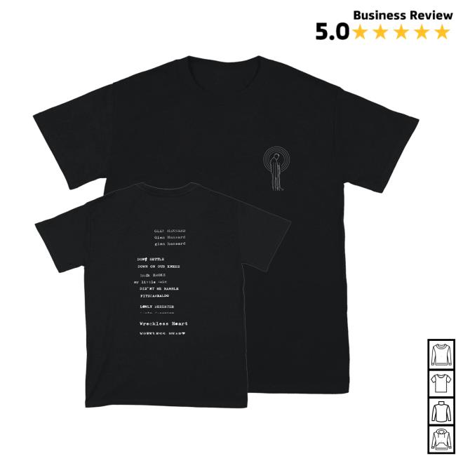 Glen Hansard Merch Store Don+T Settle (Vol. 1 - Transmissions East) Black T-Shirt 5 Glen Hansard Merch Store Don+T Settle (Vol. 1 - Transmissions East) Black T-Shirt