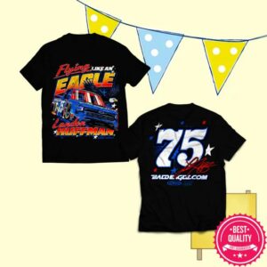 Grassroots Global Merch Store 2026 Falling Like An Eagle Landon Huffman Baldeagle.Com Graphic Tee