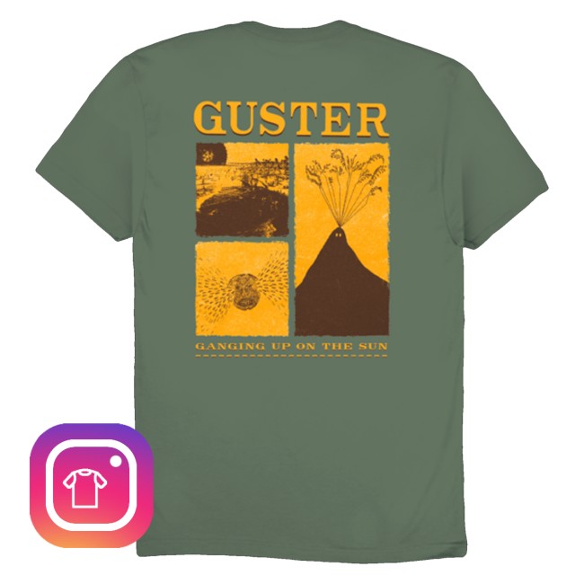 Guster Store Merch Ganging Up Small Print Tee 4 Guster Store Merch Ganging Up Small Print Tee