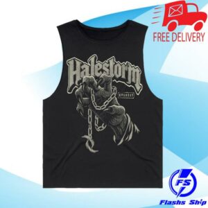 Halestorm Merch Store Everest Claw Tank Top (Black)