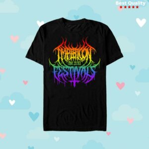 Impericon Store Merch Impericon Festival Pride Black Metal Est 2011 T-Shirt