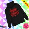 Impericon Store Merch Impericon Festival Red Glitter Black Metal Est 2011 Hoodie