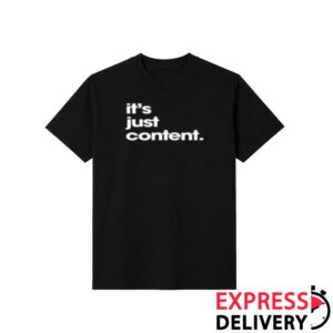It's Just Content Merch Store It's Just Content Blur T-Shirt
