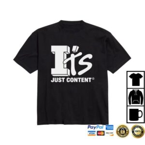 It's Just Content Merch Store It's Just Content Og T-Shirt