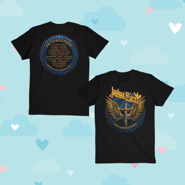 Judas Priest Merch Store Faithkeepers Gold Wings Itin Tee 5 Judas Priest Merch Store Faithkeepers Gold Wings Itin Tee
