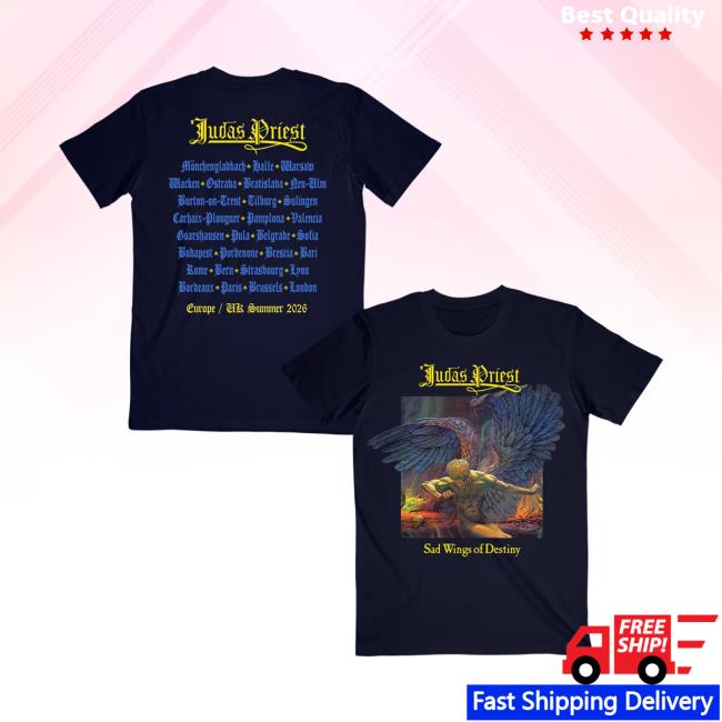 Judas Priest Merch Store Sad Wings Of Destiny Itin Tee 5 Judas Priest Merch Store Sad Wings Of Destiny Itin Tee