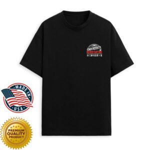 Kt8 Merch Store Never Say Die Meltdown Tee Black