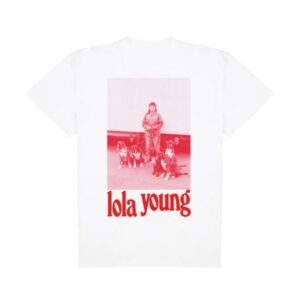 Lola Young Store Merch Lola Young White Logo T-Shirt