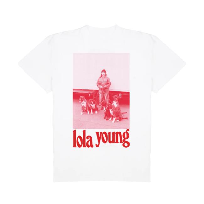 Lola Young Store Merch Lola Young White Logo T-Shirt 2 Lola Young Store Merch Lola Young White Logo T-Shirt