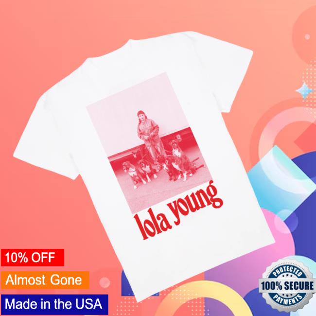 Lola Young Store Merch Lola Young White Logo T-Shirt 3 Lola Young Store Merch Lola Young White Logo T-Shirt