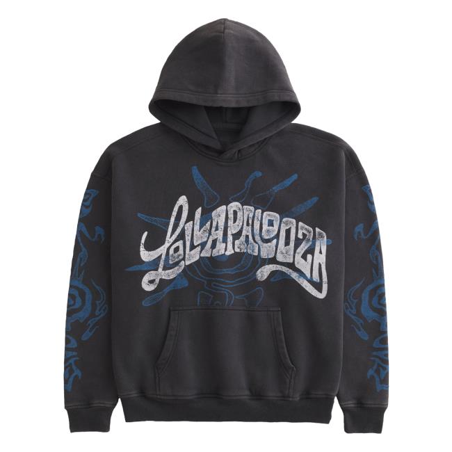 Lollapalooza Store Merch Hollister X Lolla Hoodie