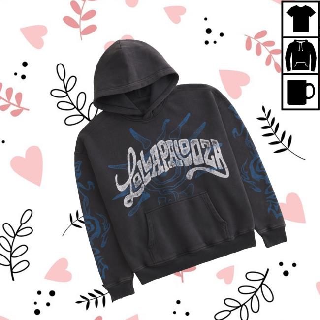 Lollapalooza Store Merch Hollister X Lolla Hoodie