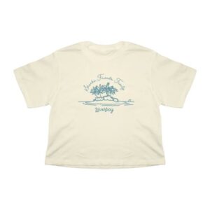 Loverboy Merch Store Sharks, Friends, Family Classic Crop