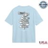 Martin Garrix Merch Store Directions Baby Blue T-Shirt