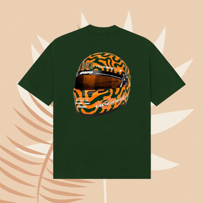 Midnight Organic Merch Store Formula Helmet Tee Dark Green 4 Midnight Organic Merch Store Formula Helmet Tee Dark Green