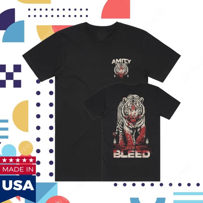Milestone Merch Store The Amity Affliction White Tiger Black Tee 5 Milestone Merch Store The Amity Affliction White Tiger Black Tee