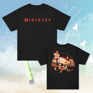 Ministry Merch Store Hate To Go Diner Hotrod T-Shirt (Black)