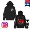 Ministry Merch Store Hate To Go Zip Up Hoodie (Black)