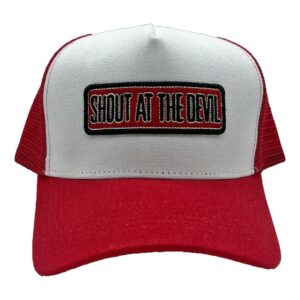 Motley Crue Merch Store Shout At The Devil Trucker Hat