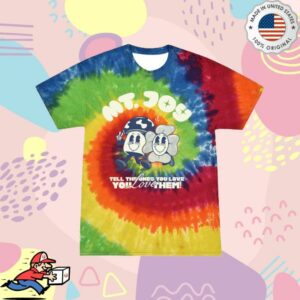 Mt Joy Merch Store Silver Lining Tie-Dye Kids Tee