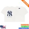 New York Or Nowhere Merch Store Yankees Pastime Oversized Crop T-Shirt Ivory