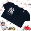 New York Or Nowhere Merch Store Yankees Pastime Oversized Crop T-Shirt Midnight