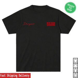 New York Sunshine Merch Store The End Photo T-Shirt Black